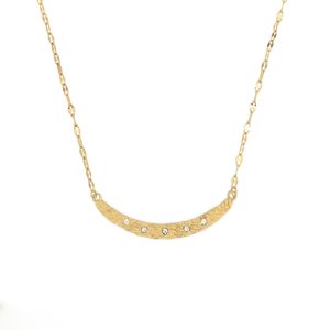 Collar SUZIE Acero Dorado