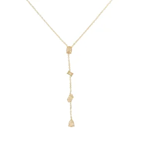 Collar TESSA Acero Dorado