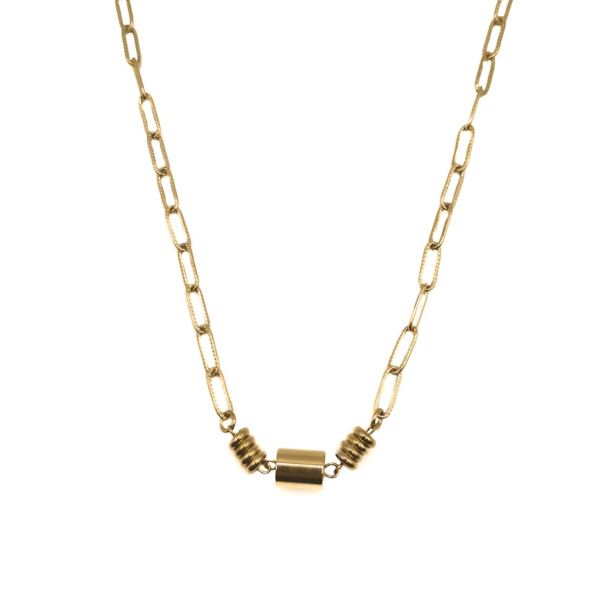 Collar YURITZI Acero Dorado