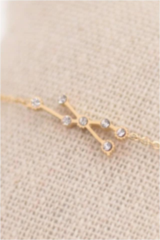 PULSERA MUJER ACERO DORADO HOROSCOPO ARIES - Imagen 2