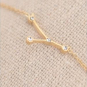 PULSERA MUJER ACERO DORADO HOROSCOPO CÁNCER