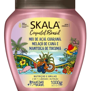 Skala Coquetel Brasil – 1000 g | Nutrición y Brillo para tu Cabello