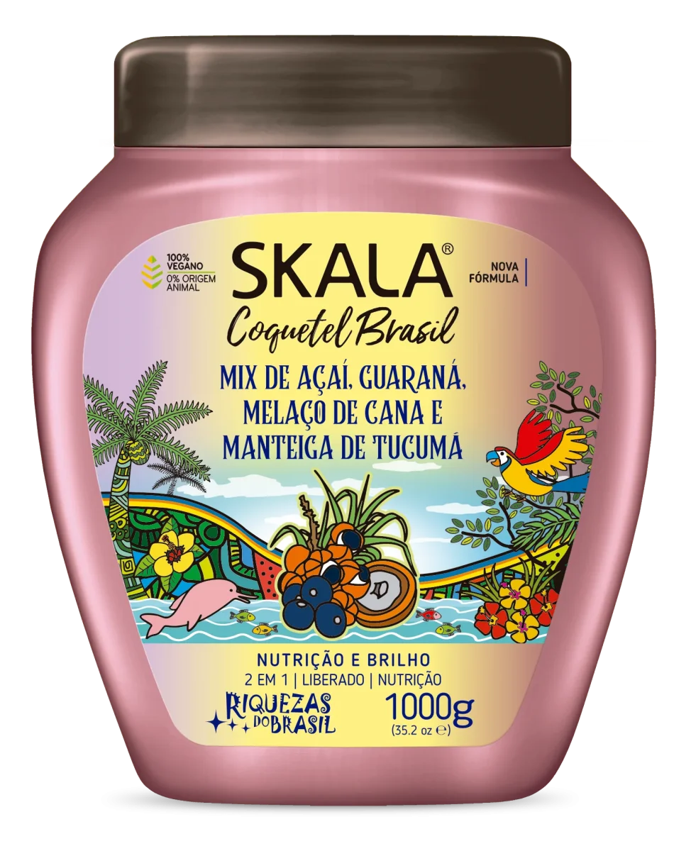 Skala Coquetel Brasil – 1000 g | Nutrición y Brillo para tu Cabello - Imagen 2