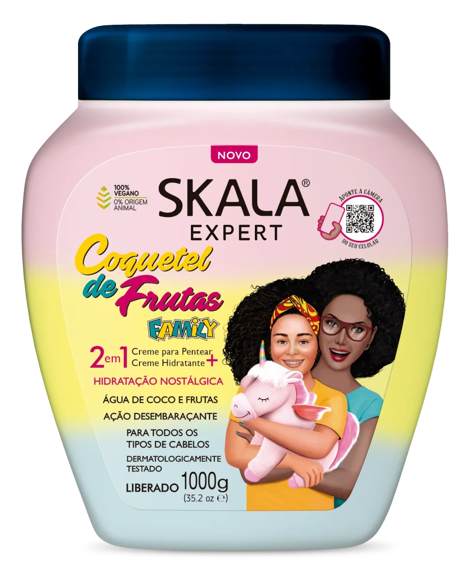 Skala Coquetel de Frutas Family – 1000 g | Hidratación Nostálgica para tu Cabello - Imagen 2