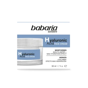 Babaria Crema Facial Hyaluronic Acid – 50 ml