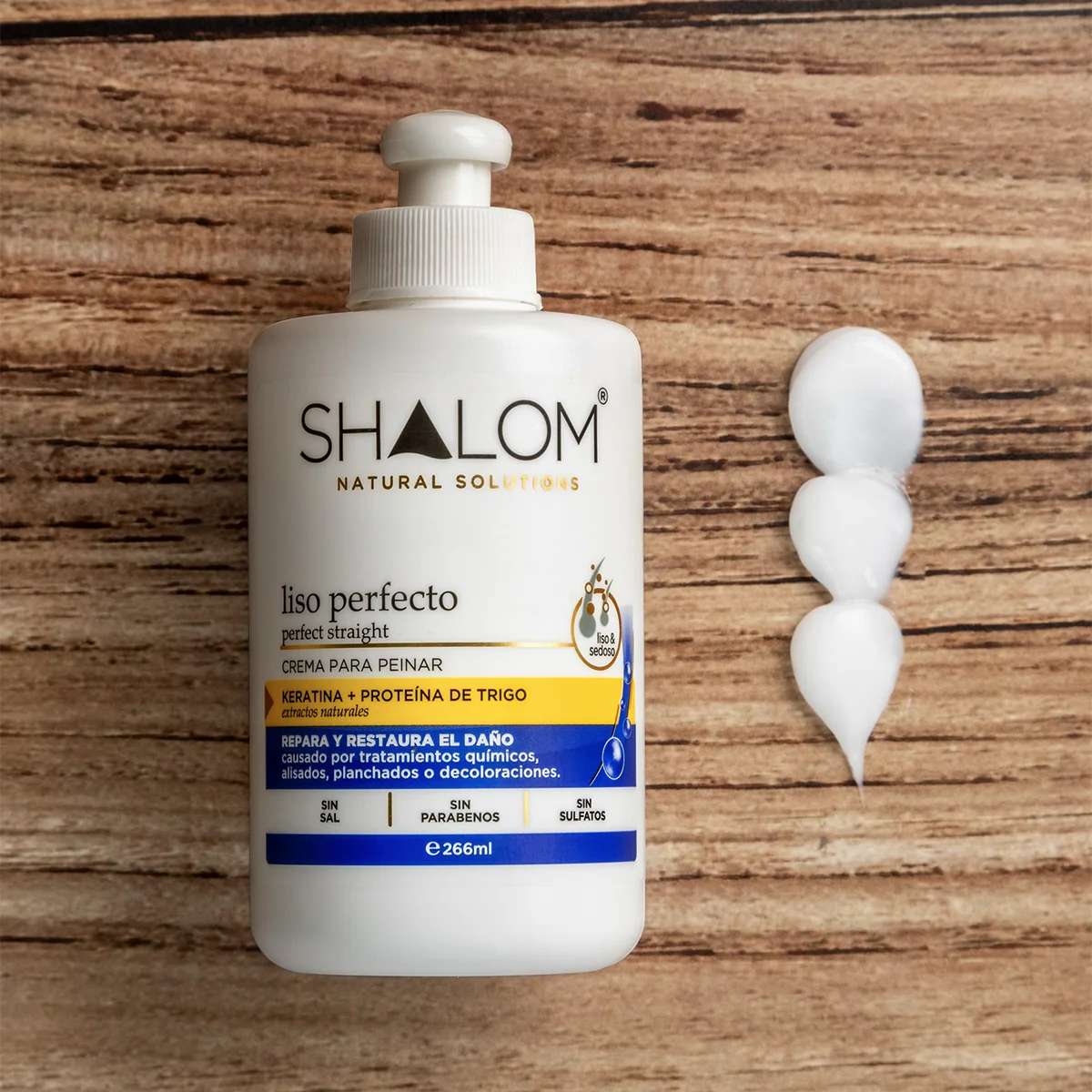 Crema para Peinar Liso Perfecto Keratina – 266 ml | Suavidad, Control y Efecto Liso - Imagen 4