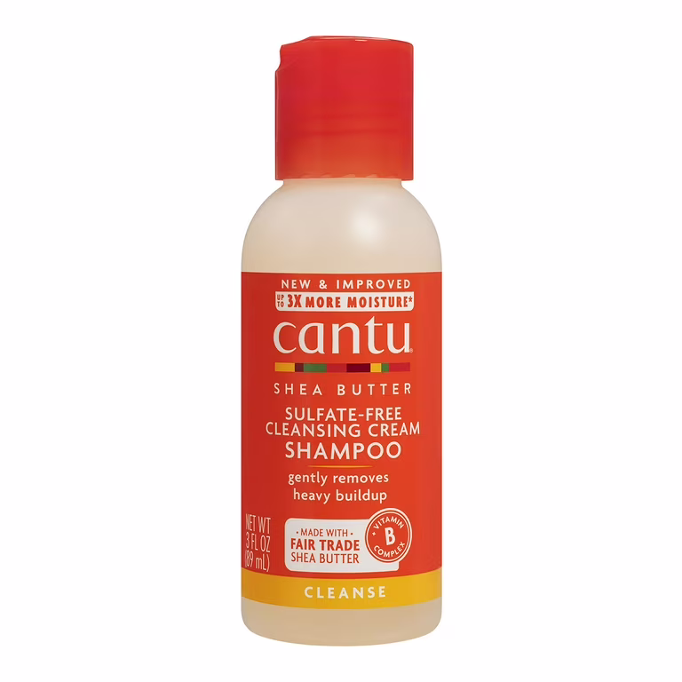 CANTU Shea Butter Sulfate-Free Cleansing Cream Shampoo 3 oz (viajero) - Imagen 2
