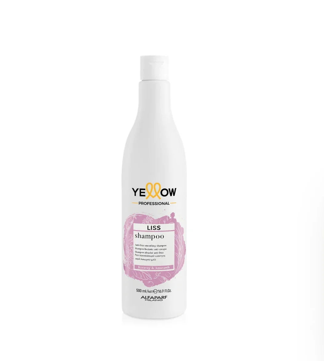 Yellow Professional Liss Shampoo – 500ml | Shampoo Suavizante Anti-Frizz - Imagen 2
