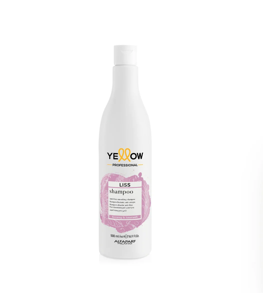 Yellow Professional Liss Conditioner – 500 ml Acondicionador alisador anti-frizz para cabello rebelde