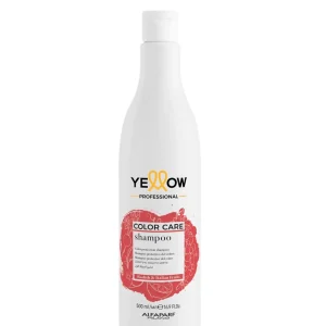 Yellow Professional Color Care Shampoo – 500 ml Shampoo profesional para proteger y prolongar el color del cabello teñido