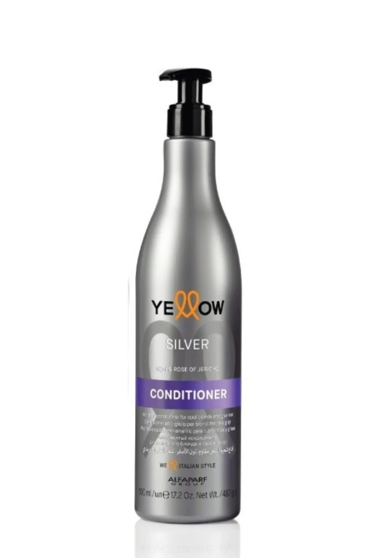 Alfaparf Milano Yellow Professional Silver Line | Shampoo, Conditioner & Pure Silver - Imagen 4