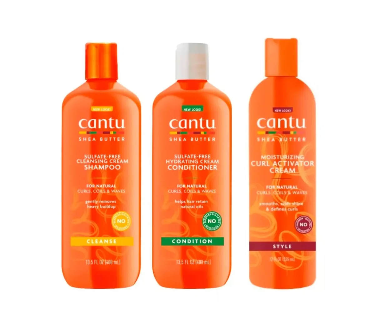 CANTU Kit Shea Butter – Shampoo + Acondicionador + Activador de Rizos - Imagen 3