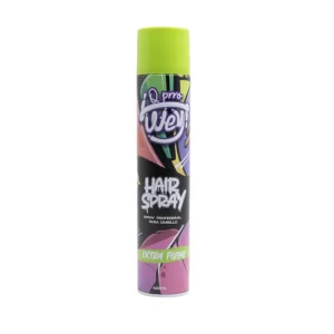 Q Prro Wey Hair Spray Extra Firme – 420 ml