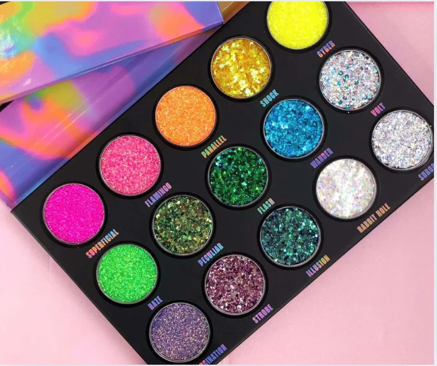 CITY COLOR Dazed Glitter Palette - Imagen 3