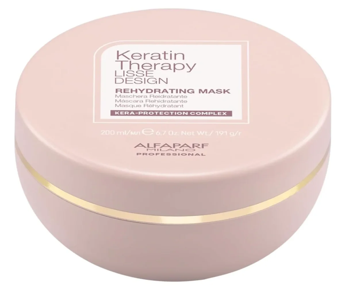 Alfaparf Milano Lisse Design Keratin Therapy Mascarilla Hidratante – 200 ml | Nutrición y Suavidad - Imagen 2
