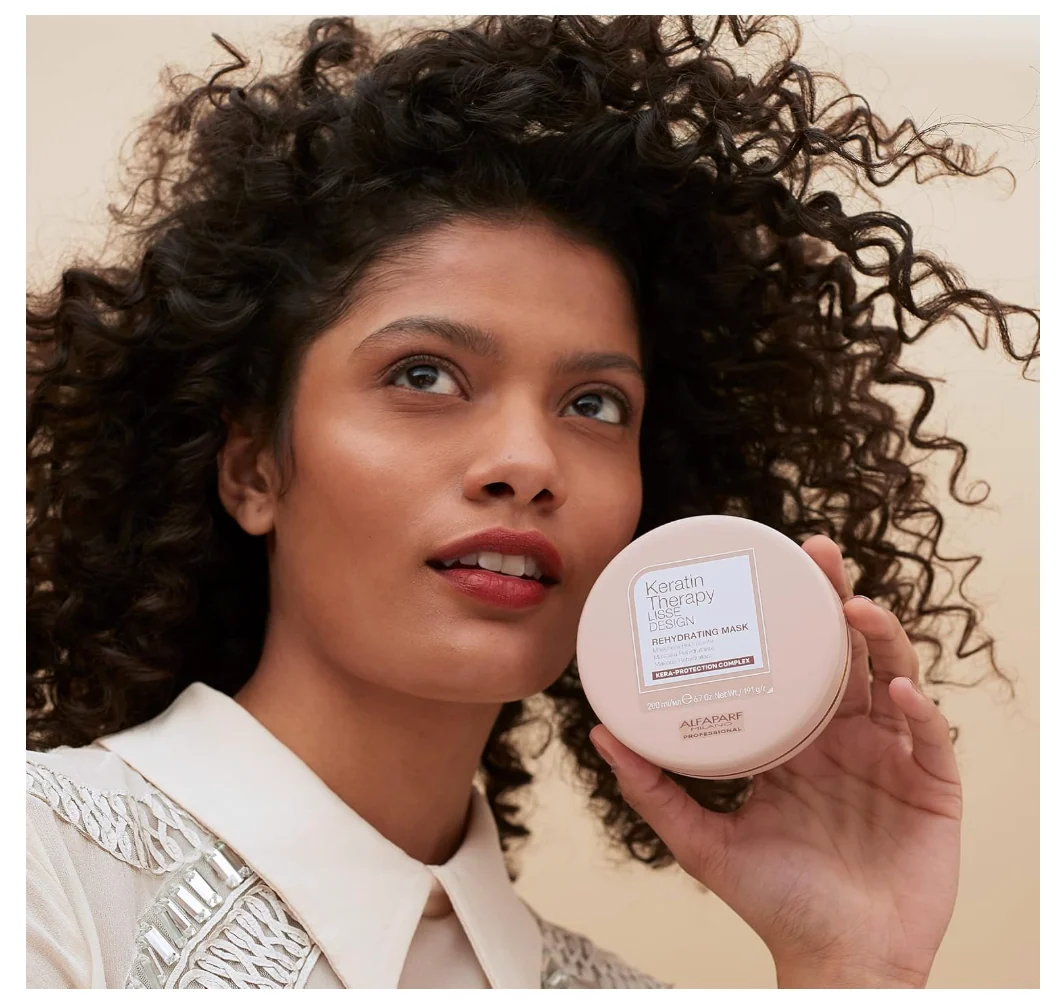 Alfaparf Milano Lisse Design Keratin Therapy Mascarilla Hidratante – 200 ml | Nutrición y Suavidad - Imagen 4