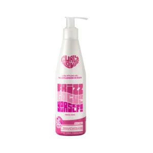 Curly Love Curl Styling Gel – 290 ml Gel definidor para rizos con fijación flexible, hidratación y control del frizz