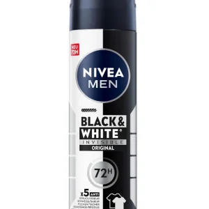 NIVEA Men Antimanchas Black & White Invisible Original 72h Spray 150 ml