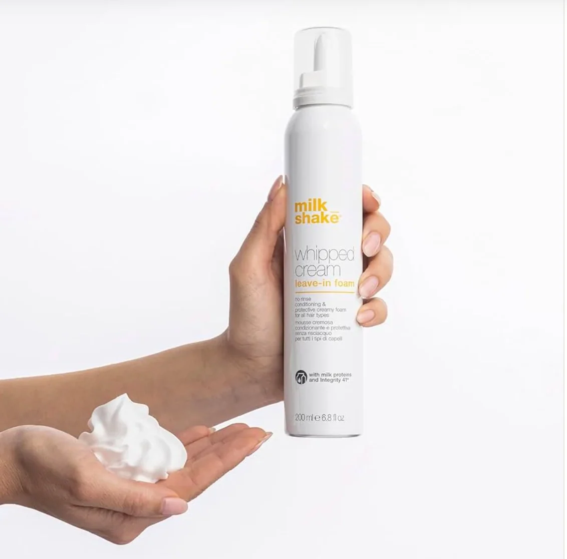 Milk Shake Conditioning Whipped Cream – Acondicionador en Espuma sin Enjuague - Imagen 3