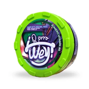 Q PRRO WEY Cera Modeladora para Cabello – Hair Styling Gel Wax Cera-gel con Vitamina B5 | Fórmula Vegana