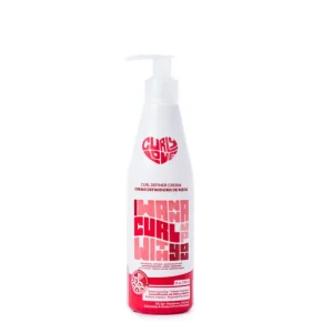 Curly Love Crema para Rizos – 290 ml Crema definidora para rizos hidratados, suaves y sin frizz