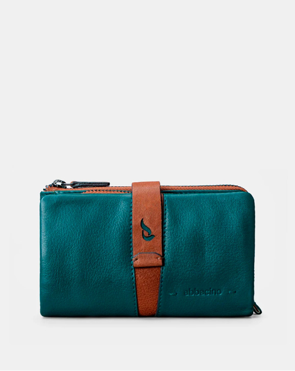 CARTERA MEDIANA AZUL ABBACINO 71717 WALLETS SIRA