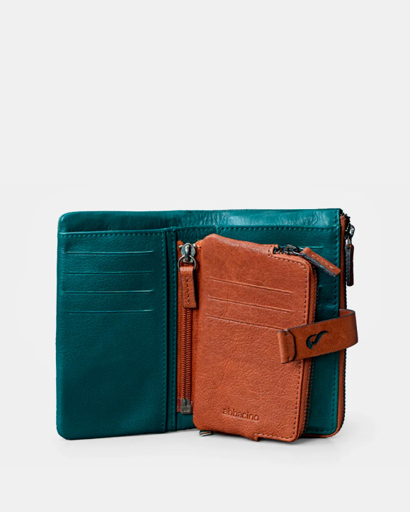 CARTERA MEDIANA AZUL ABBACINO 71717 WALLETS SIRA - Imagen 3