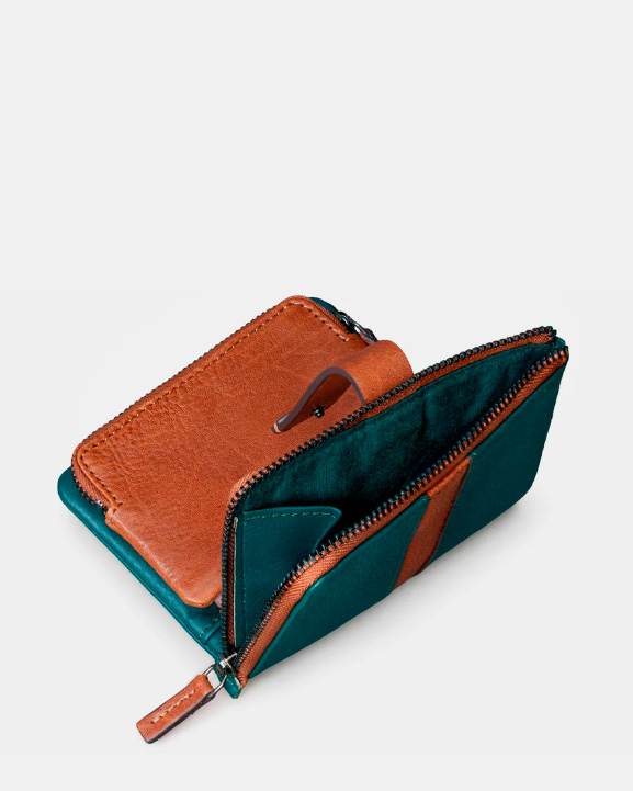 CARTERA PEQUEÑA AZUL ABBACINO 71718 WALLETS SIRA - Imagen 4