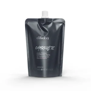 DIFIABA Charcolite Cool Toning Lightening Paste – 500 g  Pasta decolorante matizadora para aclaración profesional y control de tonos cálidos