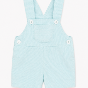 Peto infantil de bebé verde agua de rayas finas – BBZ Creaciones