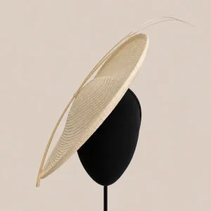 Tocado Renata beige