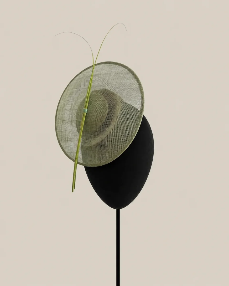 Tocado Windsor verde - Imagen 4