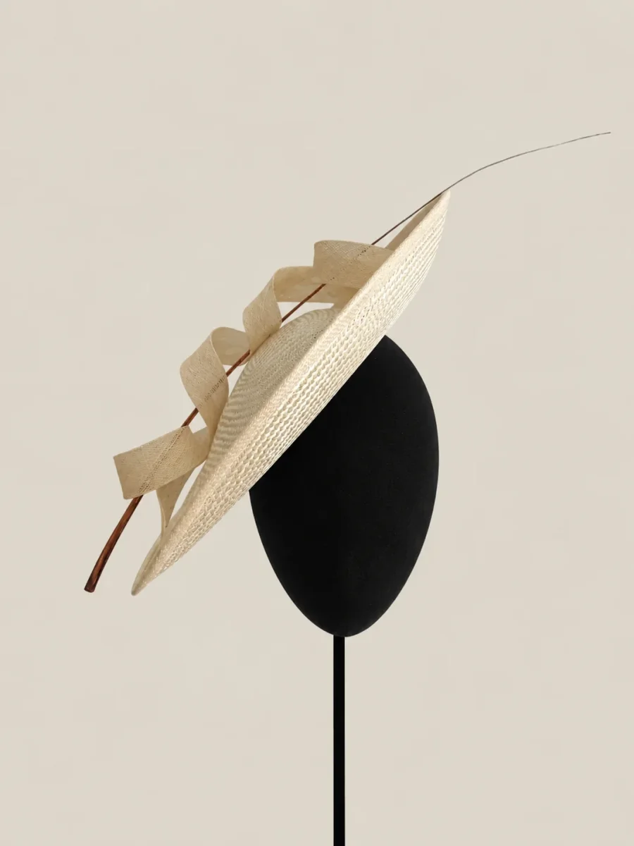 Tocado Bucle beige - Imagen 2