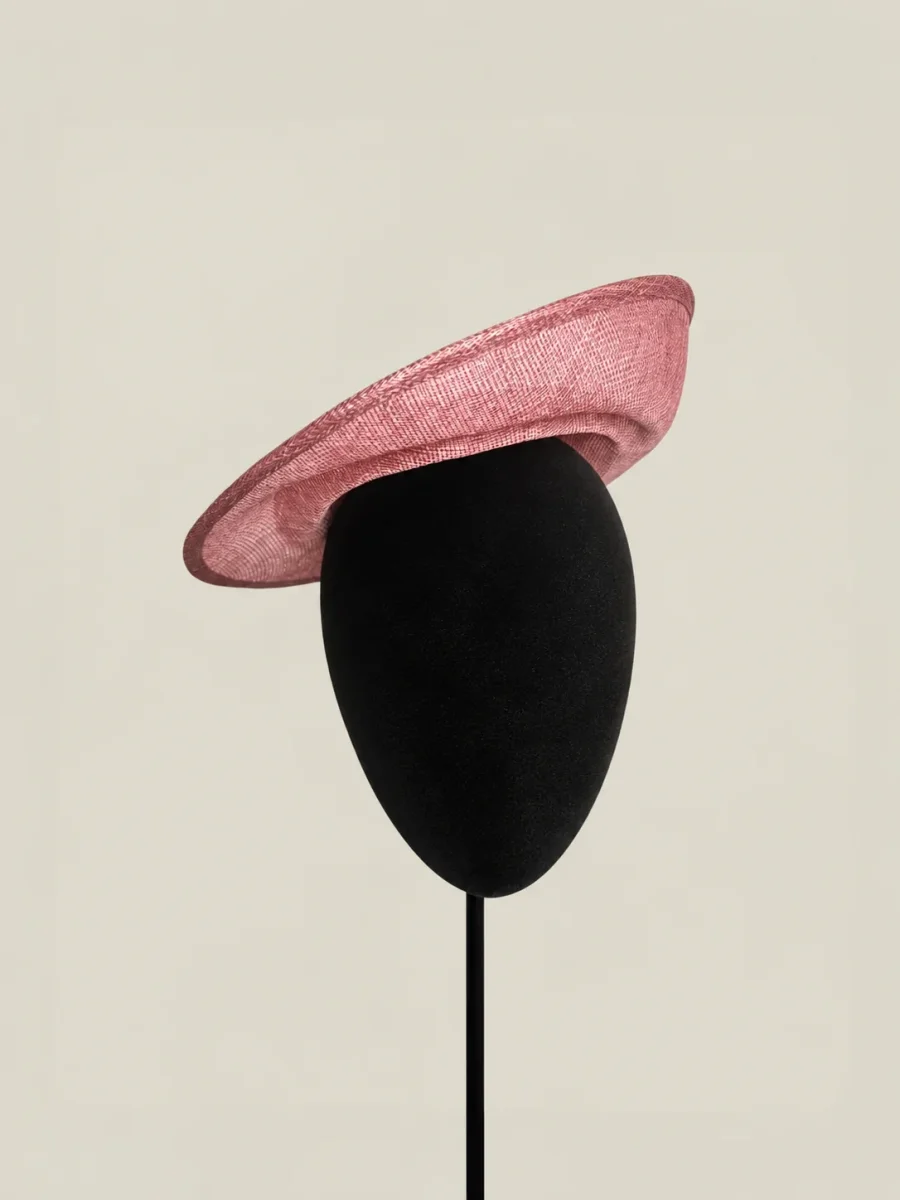Tocado Tadea rosa nude - Imagen 4