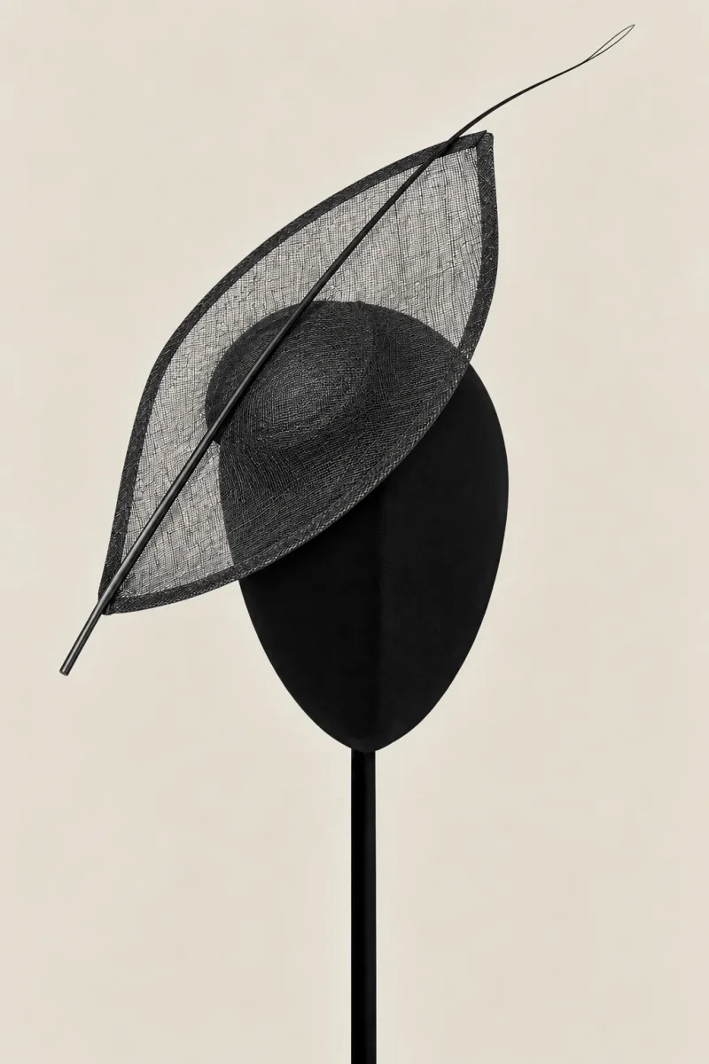 Tocado Hoja negro - Imagen 4