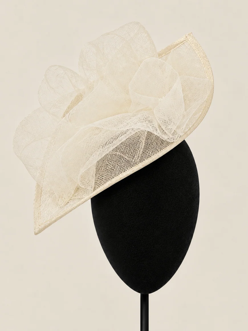 Tocado Brianda beige - Imagen 6