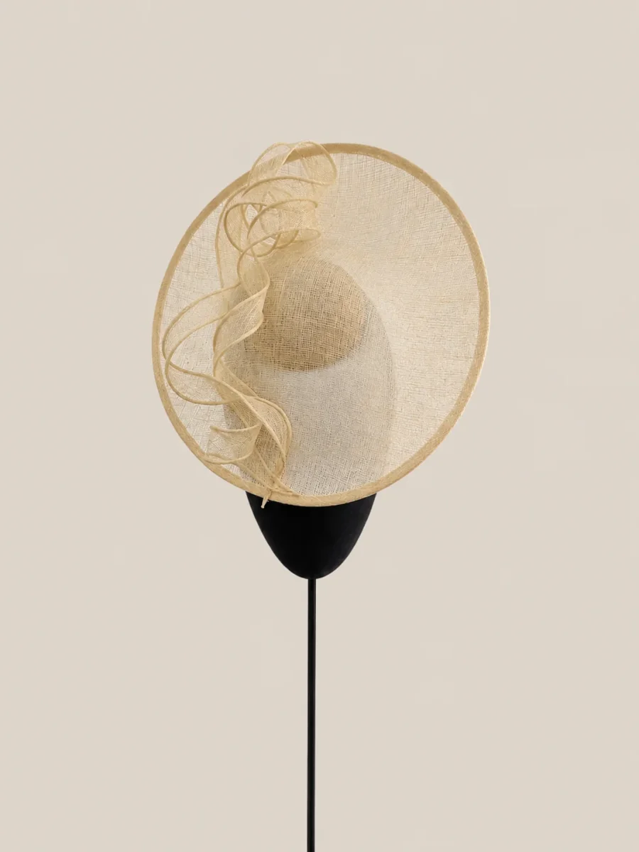Tocado Tirabuzón beige - Imagen 4