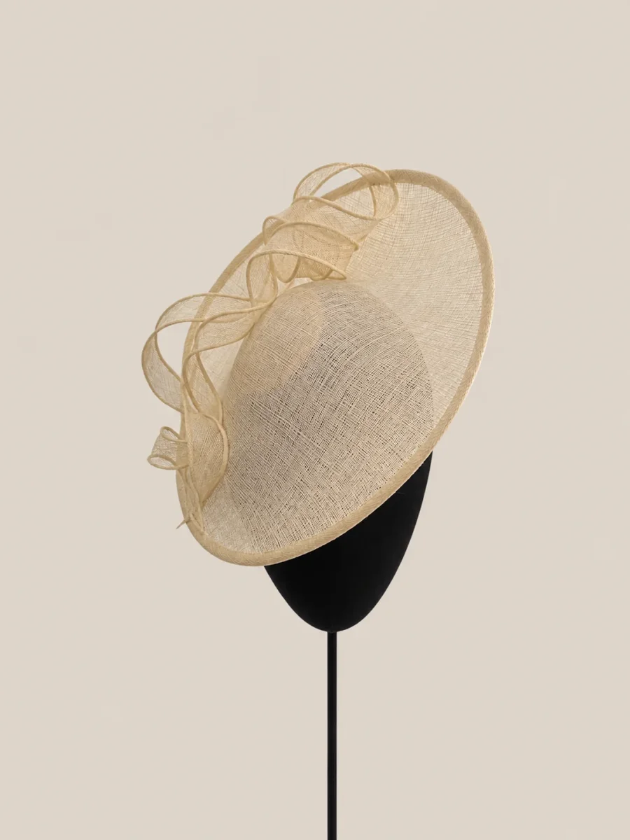 Tocado Tirabuzón beige - Imagen 3
