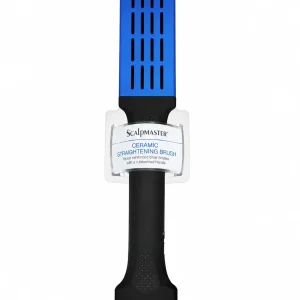 Scalpmaster Cepillo Plancha Alisador  Cepillo térmico para alisar, suavizar y controlar el cabello de forma práctica
