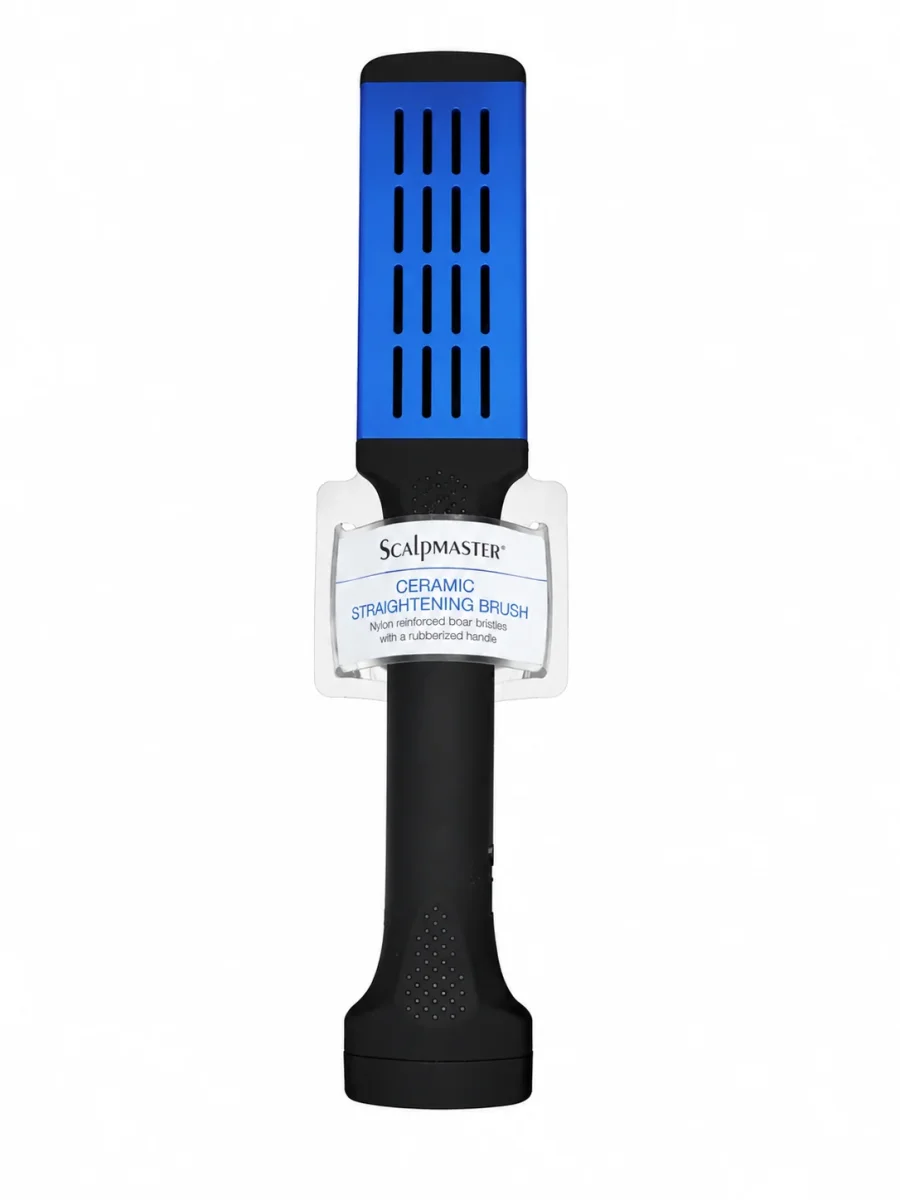 Scalpmaster Cepillo Plancha Alisador Cepillo térmico para alisar, suavizar y controlar el cabello de forma práctica