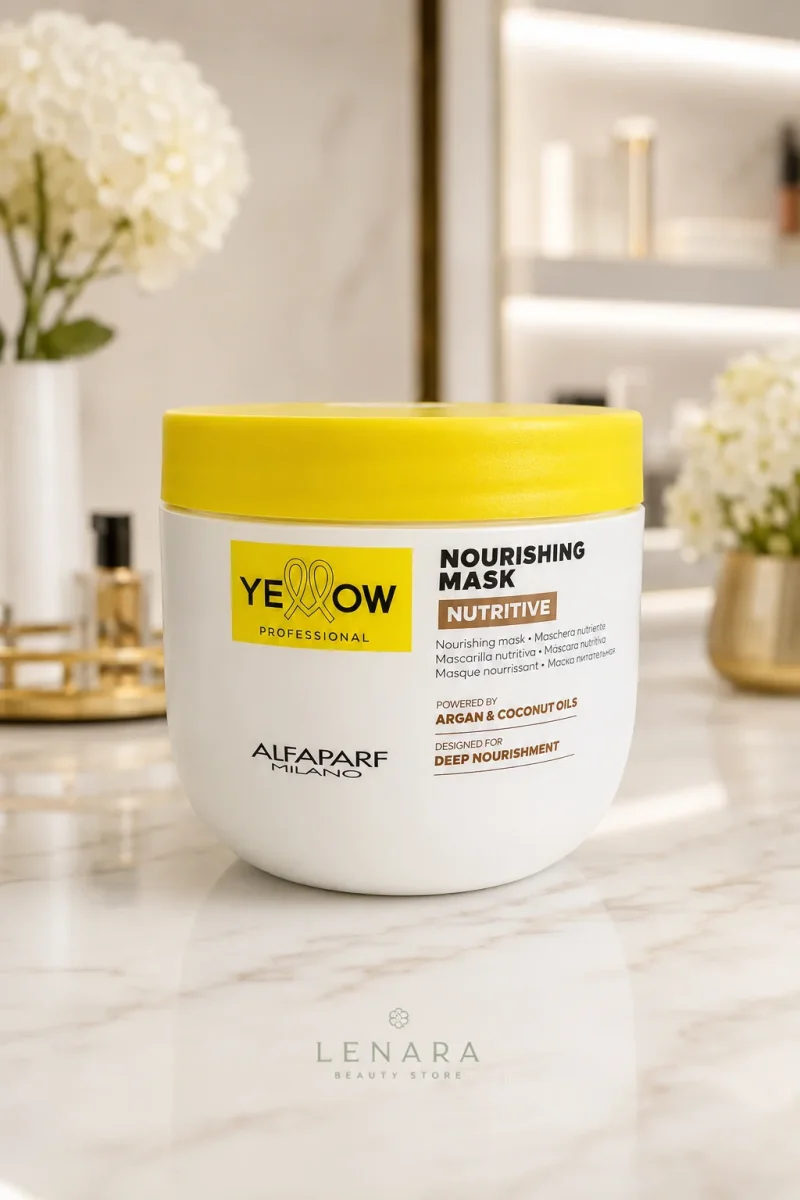 Yellow Professional Nutritive Nourishing Mask Mascarilla nutritiva para cabello seco y muy seco - Imagen 4