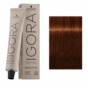Igora Royal Absolutes Tono 6-70 Rubio Oscuro Cobrizo Natural 60mL