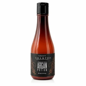 FIRENZE Argan Potion Shampoo – 351 ml Shampoo nutritivo con aceite de argán para hidratación, suavidad y brillo