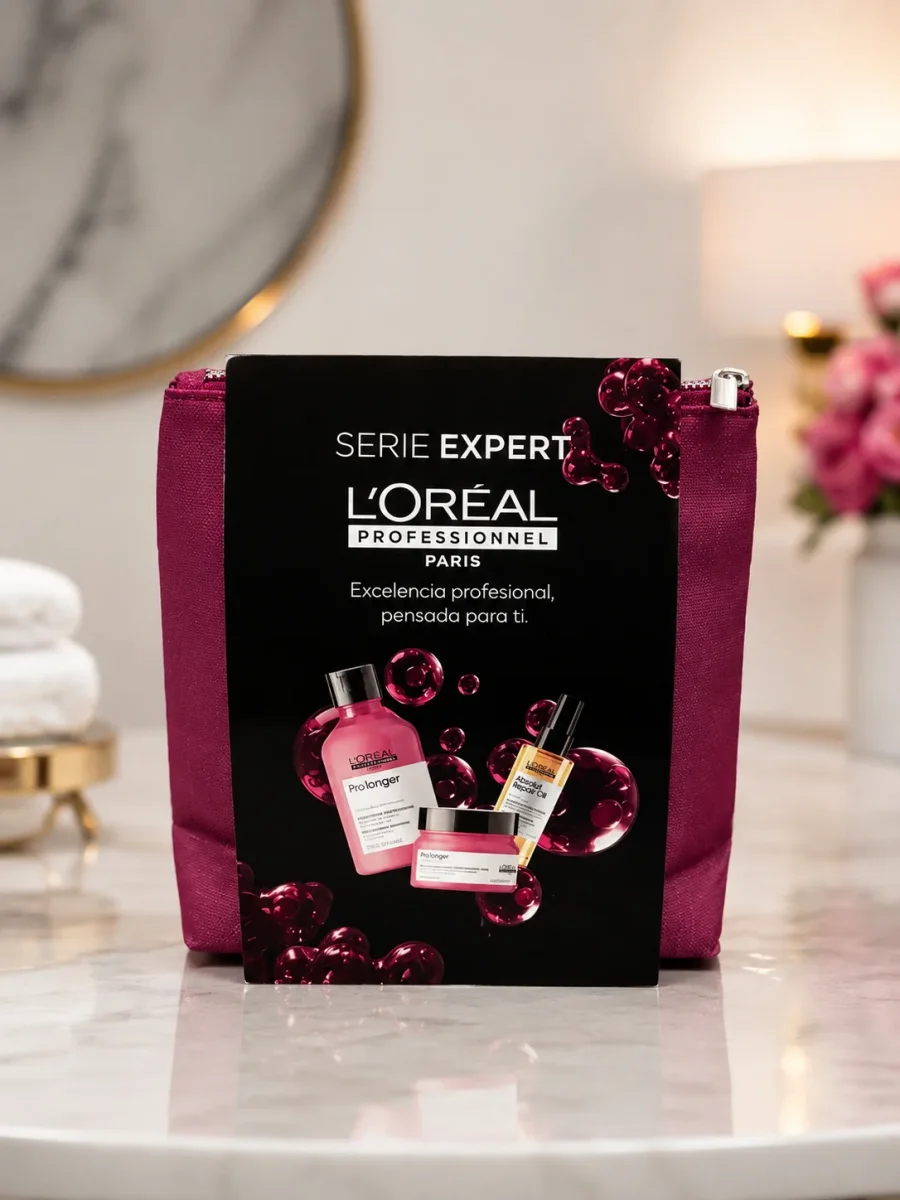 L'Oréal Professionnel Pro Longer Kit– Shampoo Pro Longer + Mascarilla Pro Longer + Absolut Repair Oil - Imagen 3