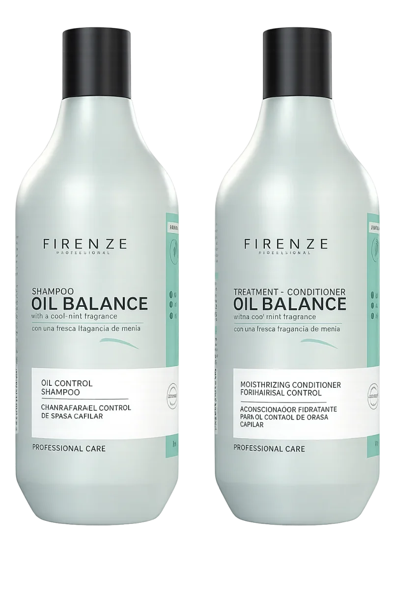 FIRENZE Oil Balance Shampoo + Acondicionador 500 ml - Imagen 2
