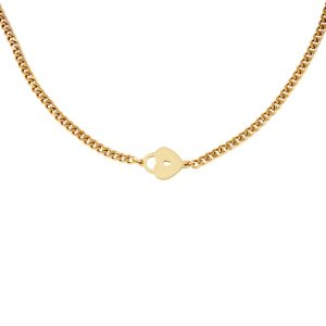 Collar RANIA Acero Dorado
