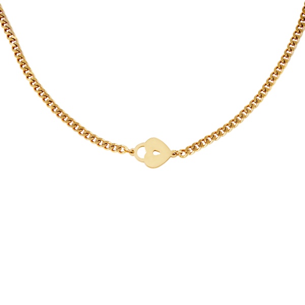Collar RANIA Acero Dorado