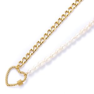 Collar GRETA Acero Dorado