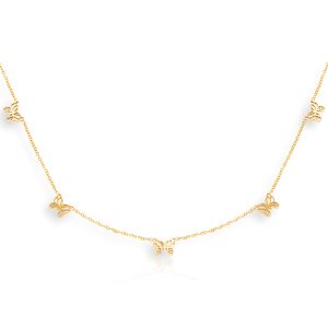 Collar INGRID Acero Dorado