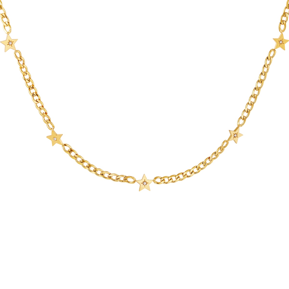 Collar KALANI Acero Dorado - Imagen 2